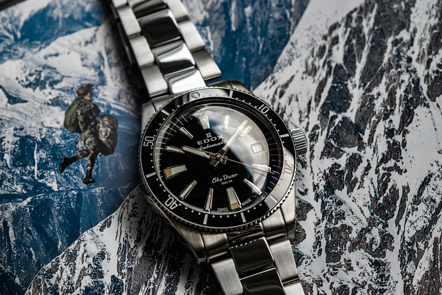 Edox SkyDiver 38 Date Automatic Edox