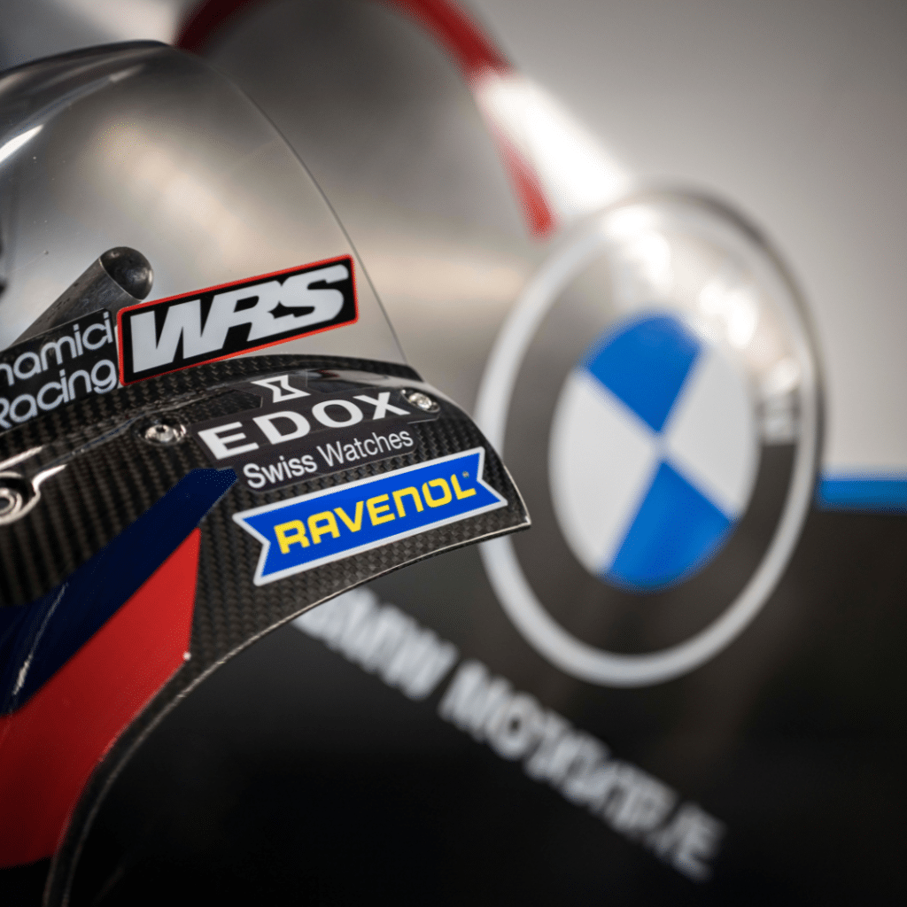 EDOX proudly announces its role as BMW MOTORRAD WorldSBK Team Official Timing Partner and BMW MOTORRAD Motorsport Official Timing Partner.